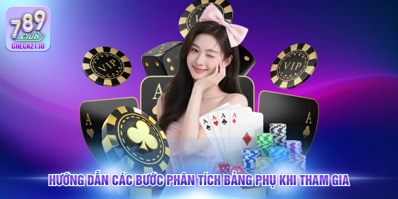 Hướng dẫn các bước phân tích bảng phụ khi tham gia
